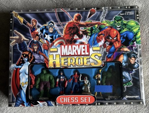 Marvel avengers chess board - marvel,