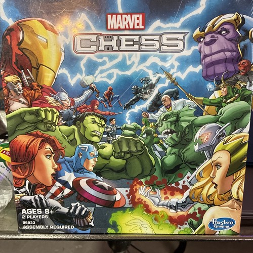 Marvel universe chess - chess, set